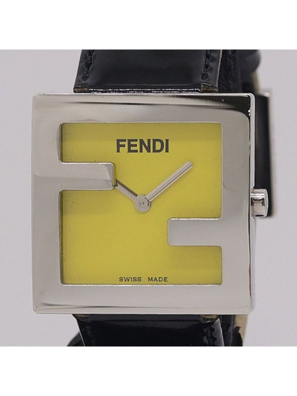Fendi Yellow Dial Watch